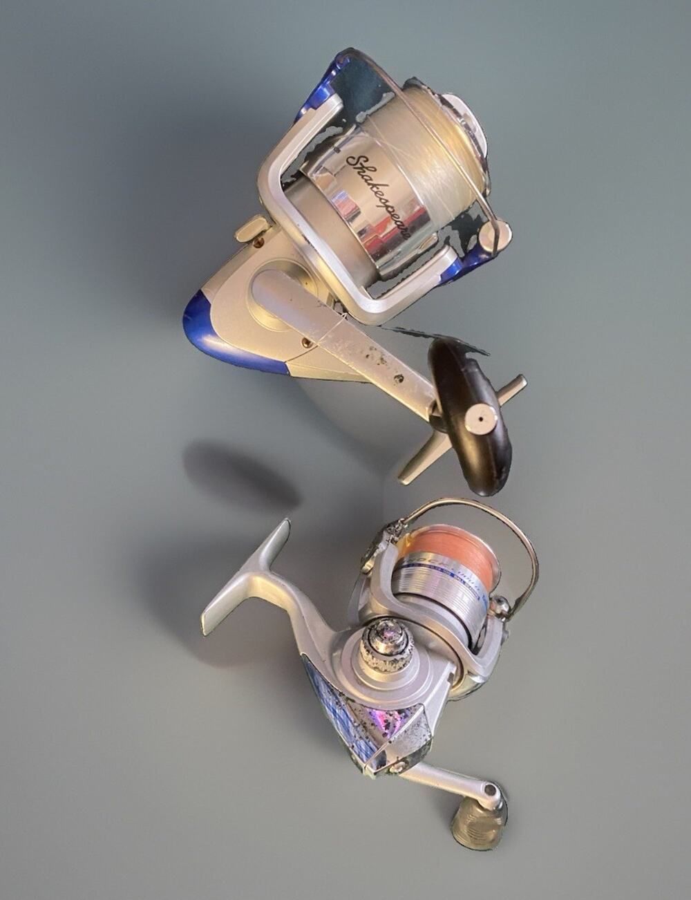 Shakespeare Surf and Pier SP50A Spinning Reel and Daiwa D-Shock 1500-B Spinning